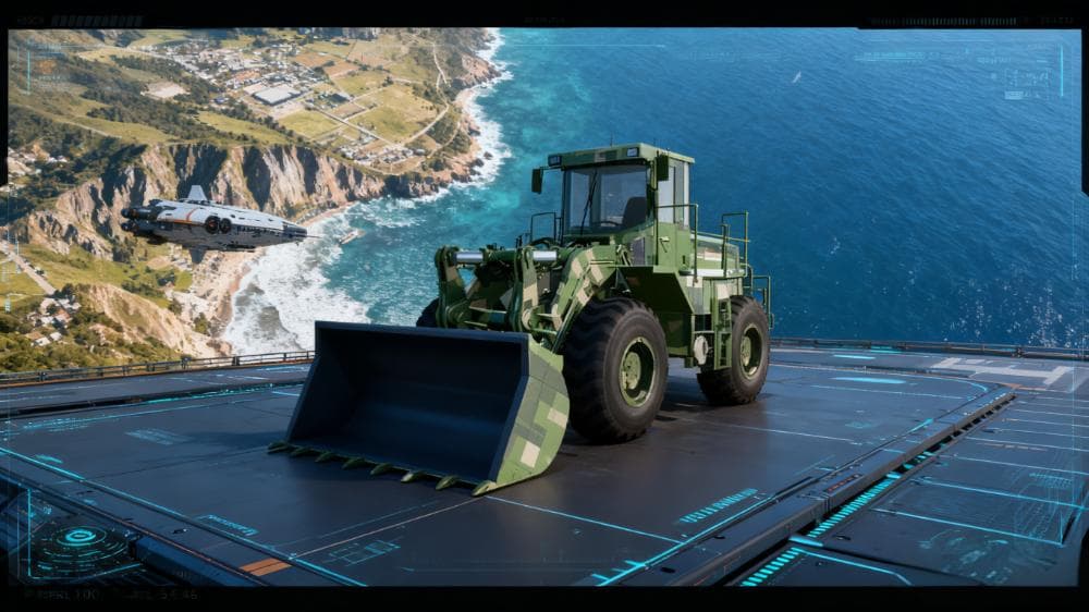 驾驶射击一体化模拟平台